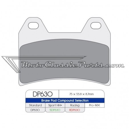 Brake Pads / Pastillas de freno DPBrake RDP630