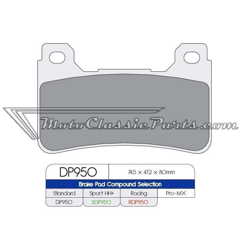 Brake Pads / Pastillas de freno DPBrake RDP950