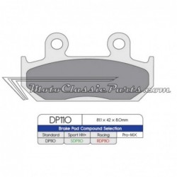 Brake Pads / Pastillas de freno DPBrake SDP110HH+