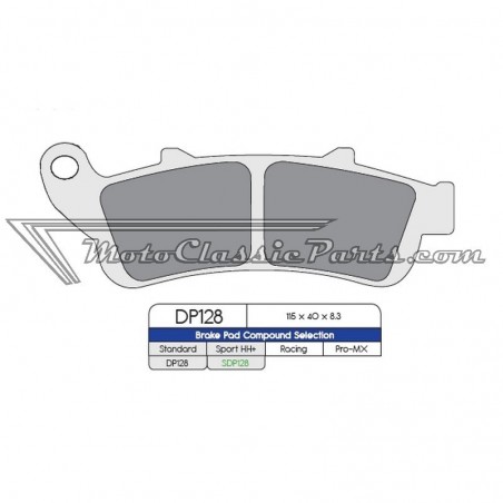 Brake Pads / Pastillas de freno DPBrake SDP128HH+