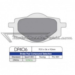 Brake Pads / Pastillas de freno DPBrake SDP406HH+