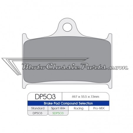 Brake Pads / Pastillas de freno DPBrake SDP503HH+