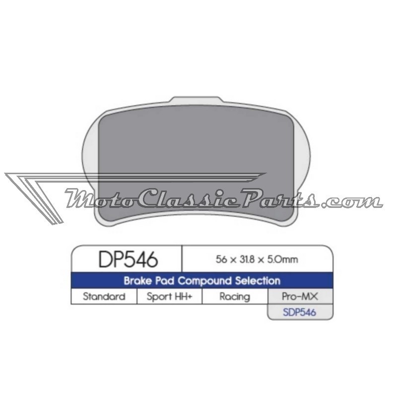 Brake Pads / Pastillas de freno DPBrake SDP546