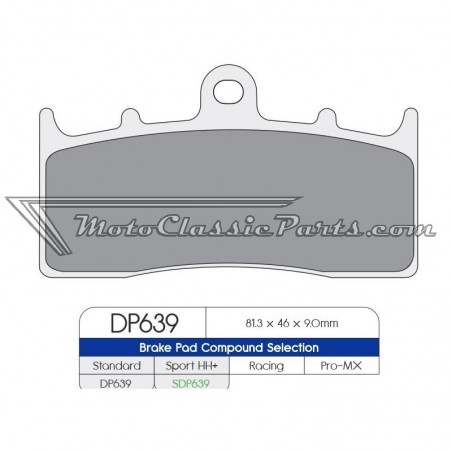 Brake Pads / Pastillas de freno DPBrake SDP639HH+