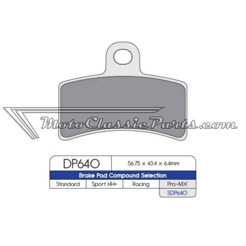 Brake Pads / Pastillas de freno DPBrake SDP640