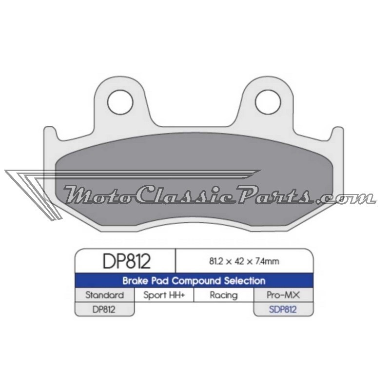 Brake Pads / Pastillas de freno DPBrake SDP812