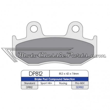 Brake Pads / Pastillas de freno DPBrake SDP812