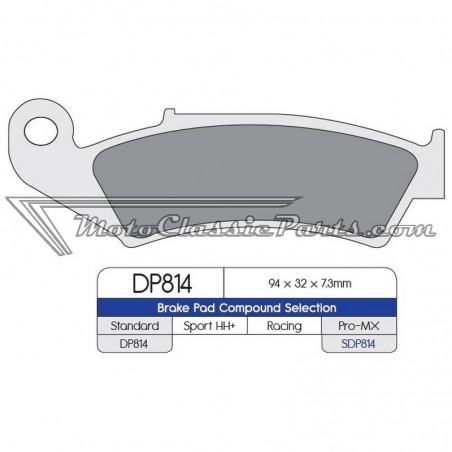 Brake Pads / Pastillas de freno DPBrake SDP814