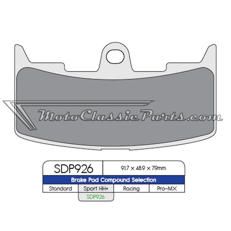 Brake Pads / Pastillas de freno DPBrake SDP926HH+