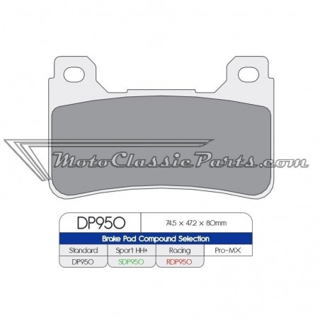 Brake Pads / Pastillas de freno DPBrake SDP950HH+