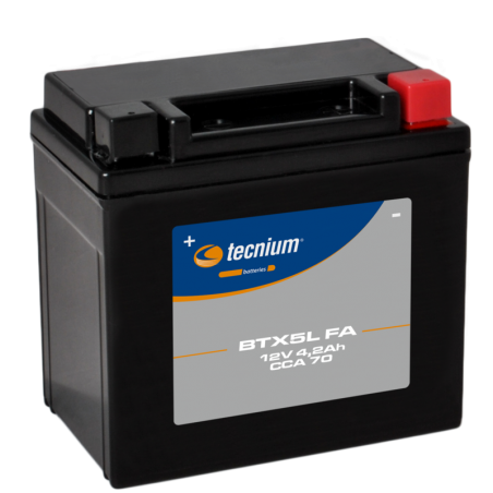 Batería TECNIUM activada BTX5L - YTX5L