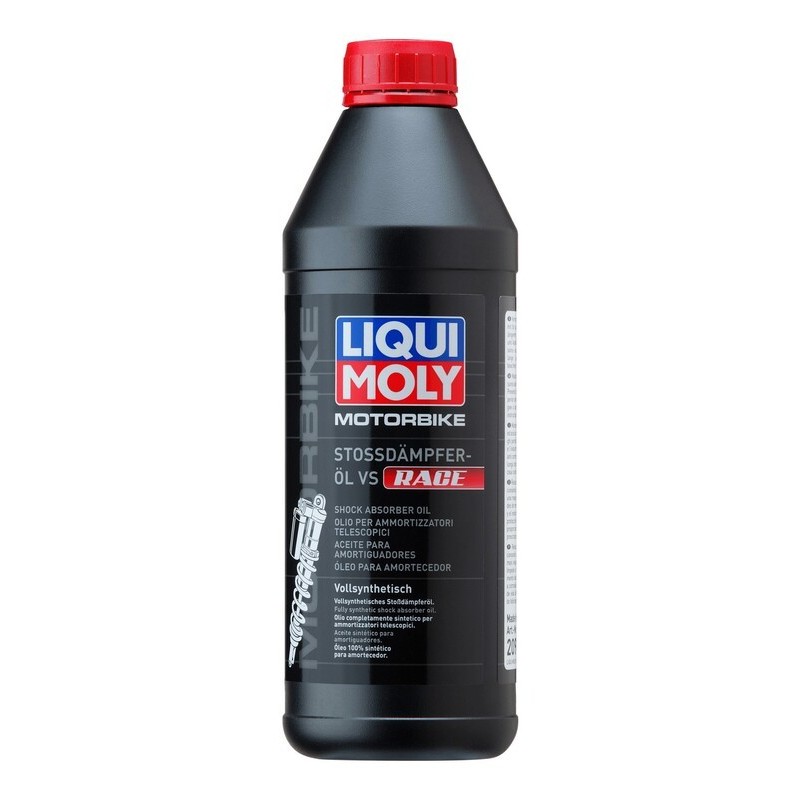 Botella 1L aceite de amortiguador 100% sintético Race Liqui Moly