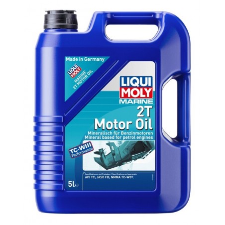 Garrafa 5L aceite de motor 2T marine mineral Liqui Moly API TC