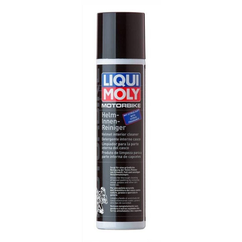 Espuma limpiador interior casco antibacteriano Liqui Moly Spray 300ml