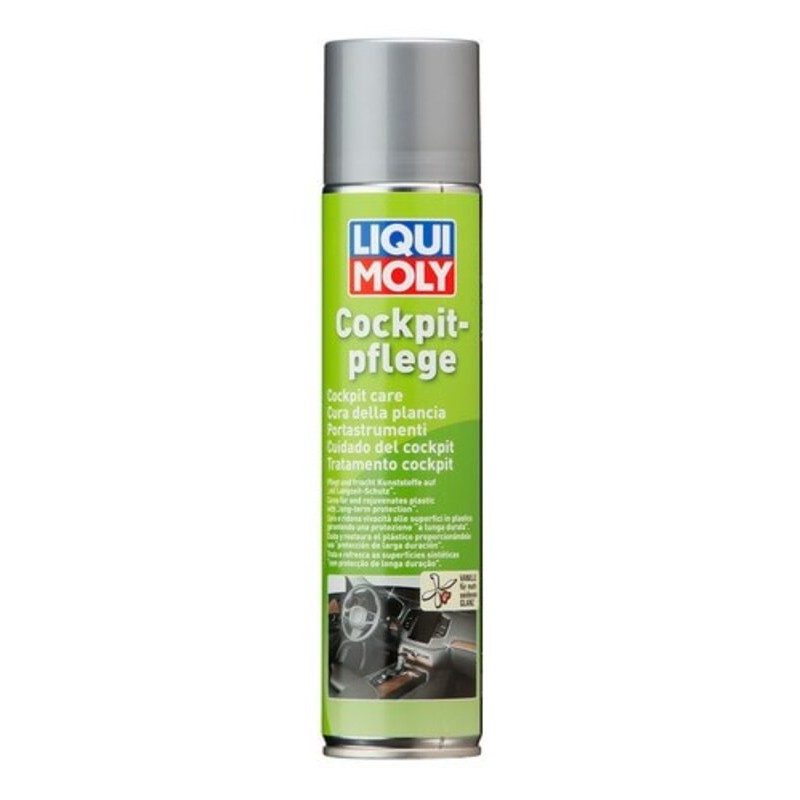 Bote 300ml spray para cuidado del cockpit (satinado) Liqui Moly