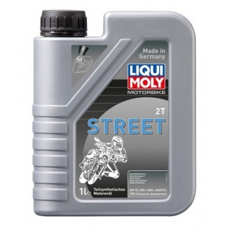 Botella de 1L aceite Liqui Moly semi-sintético mezcla 2T