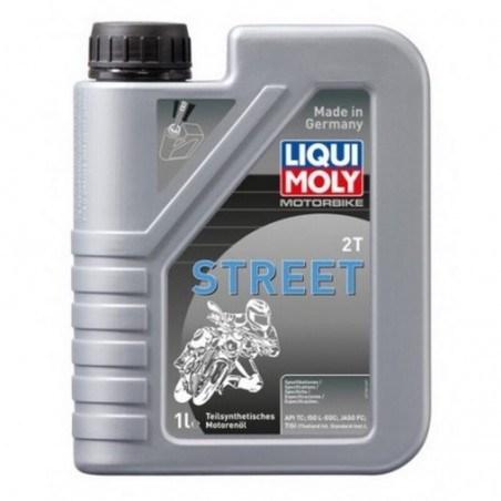 Botella de 1L aceite Liqui Moly semi-sintético mezcla 2T