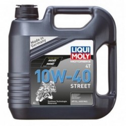 Garrafa 4L aceite Liqui Moly HC sintético 10W-40 Street