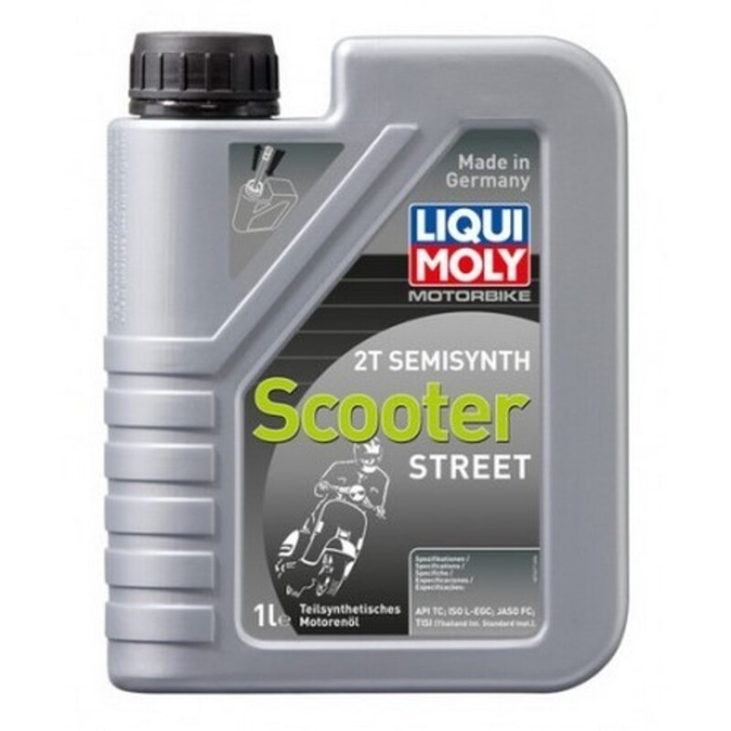 Botella de 1L aceite Liqui Moly 2T Semi-sintético mezcla Scooter